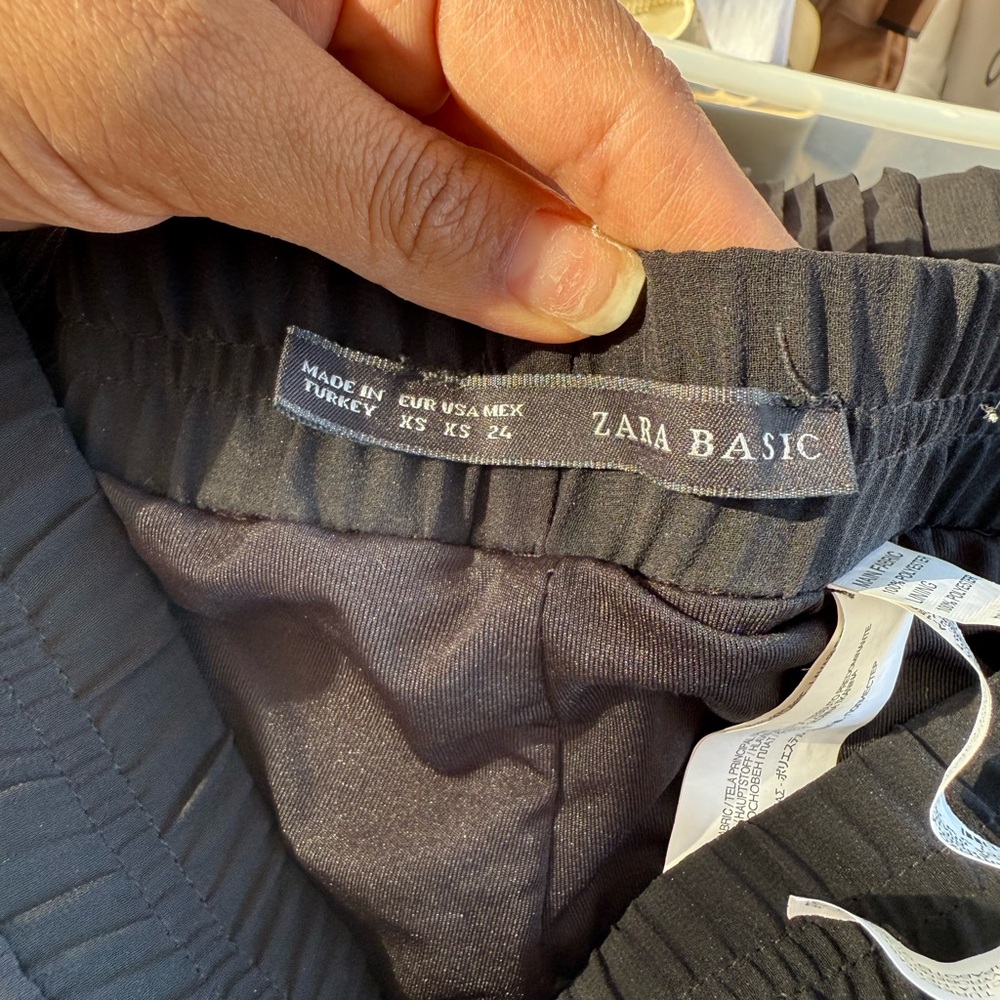 Zara Basic Charcoal Trousers - image 1